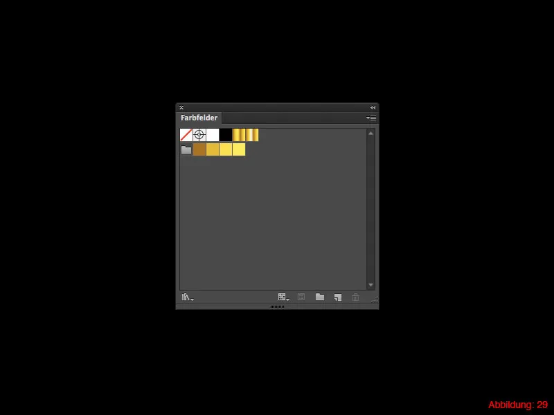 Adobe Illustrator – Goldeffekt auf Schrift Adobe Illustrator – Goldeffekt auf Schrift
