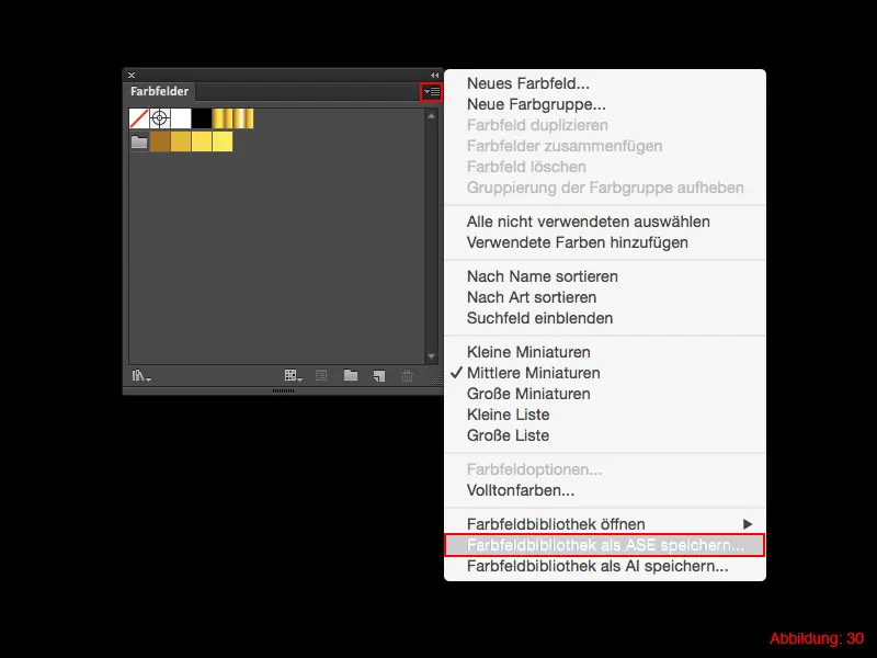 Adobe Illustrator – Goldeffekt auf Schrift Adobe Illustrator – Goldeffekt auf Schrift