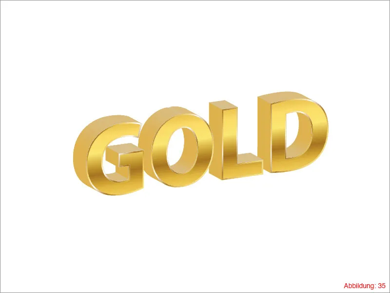 Adobe Illustrator – Goldeffekt auf Schrift Adobe Illustrator – Goldeffekt auf Schrift
